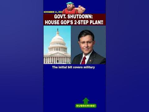 Govt Shutdown House Gop Unveils 2 Step Funding Plan Grow Your