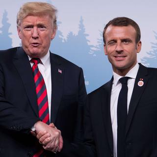 Trump Macron La Poign E De Main Qui Fait Mal Charente Libre Fr