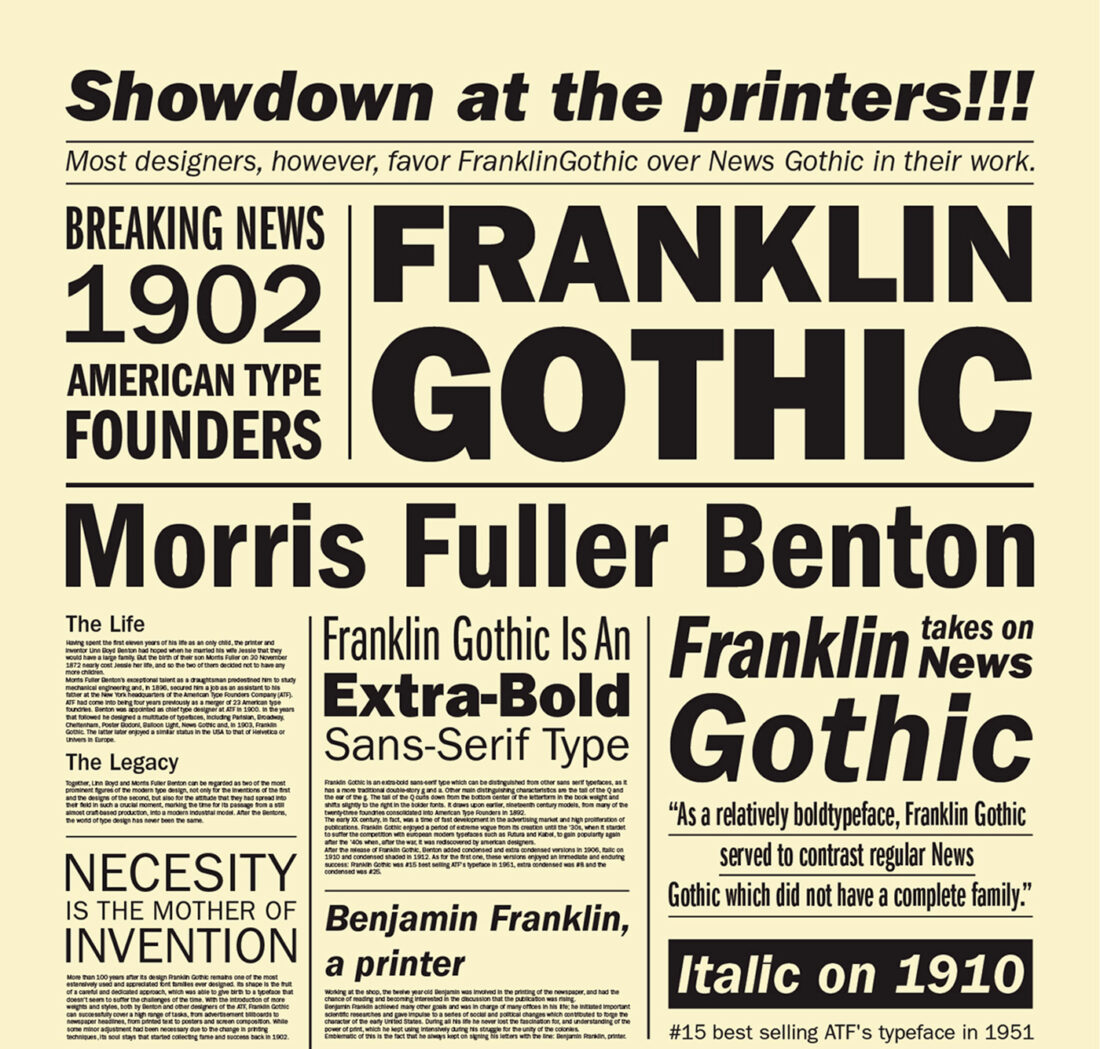 What Font Do Newspapers Use Examples Ideas Yes Web Designs